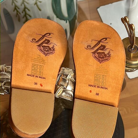 New Free People Winding River Slide Sandal/  Size 38 - Picture 7 of 7